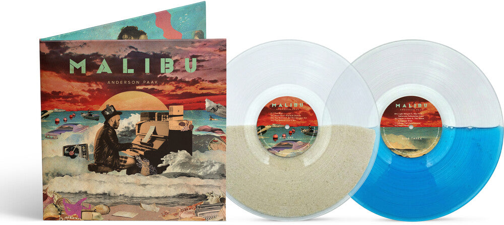 Anderson .Paak- Malibu - 10 Year Anniversary [Water and Sand Filled Vinyl] ( LP )