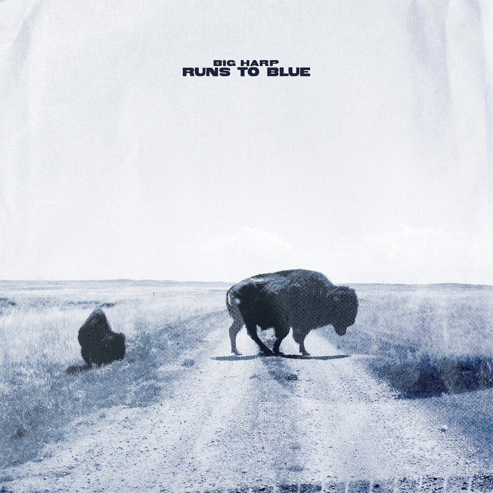 Big Harp- Runs To Blue [Blue] ( LP )