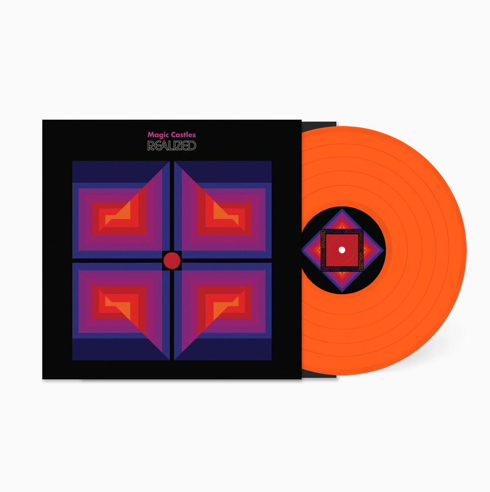 Magic Castles- Realized [Indie Exclusive Neon Orange] ( LP )