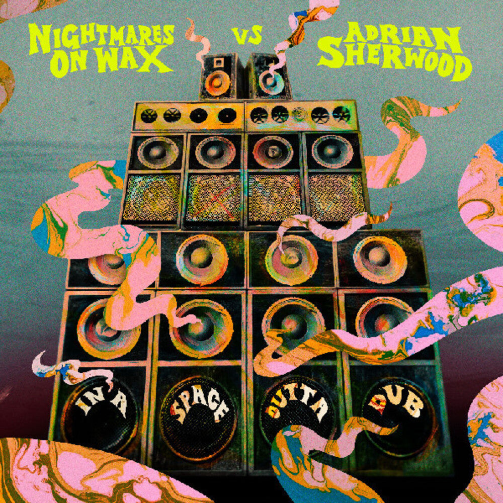 Nightmares On Wax Vs Adrian Sherwood- In A Space Outta Dub [Colored Vinyl] (Red) ( LP )