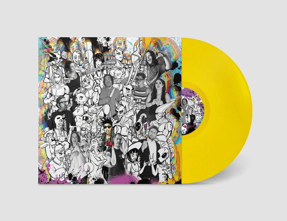 Las Cruxes- Las Cruxes [Colored Vinyl] (Ylw) ( LP )