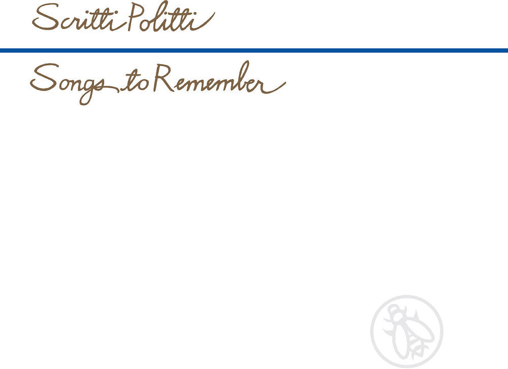 Scritti Politti- Songs To Remember ( LP )