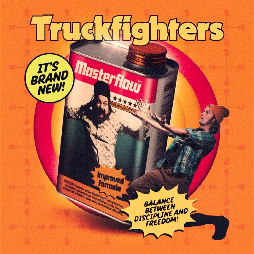 Truckfighters- Masterflow - Yellow [Colored Vinyl] (Ylw) [Download Included] ( LP )