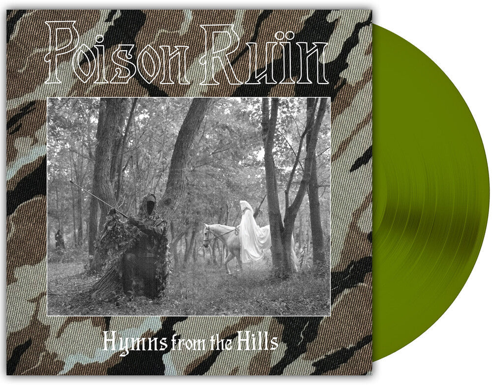 Poison Ruin- Hymns From the Hills [Swamp Green] ( LP )