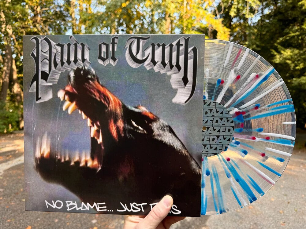 Pain Of Truth- No Blame Just Facts - Red/Blue (Blue) [Clear Vinyl] [Limited Edition] ( LP )