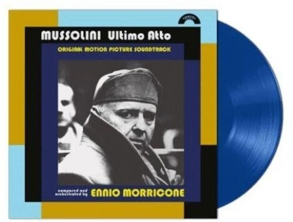 Ennio Morricone  (Blue) (Colv) (Ltd) (Ita)- Mussolini Ultimo Atto - O.S.T. - Blue Vinyl (Blue) ( LP )
