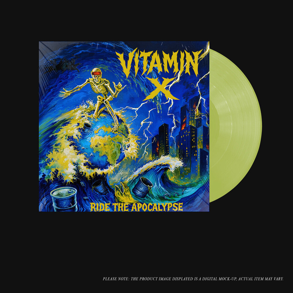 Vitamin X- Ride The Apocalypse [Clear Vinyl] [Limited Edition] (Lime) ( LP )
