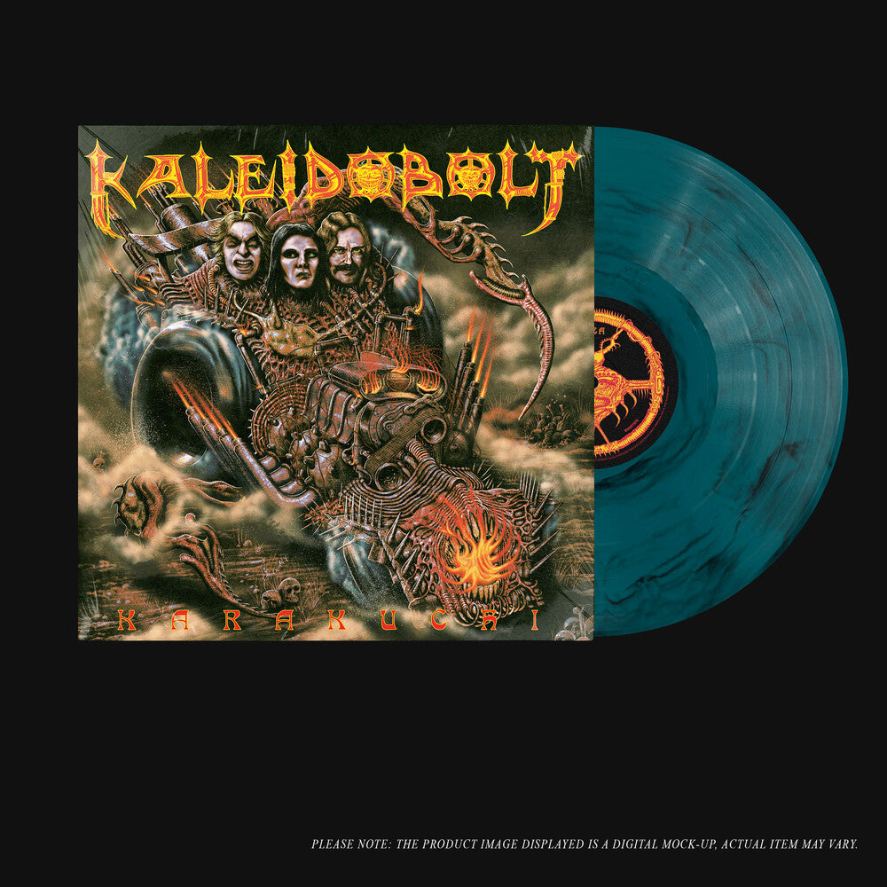 Kaleidobolt- Karakuchi (Blk) [Colored Vinyl] [Limited Edition] (Trq) (Smok) ( LP )