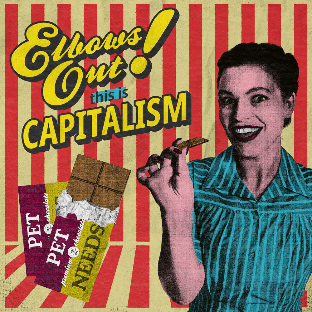 PET NEEDS- Elbows Out This Is Capitalism [Colored Vinyl] (Red) ( LP )