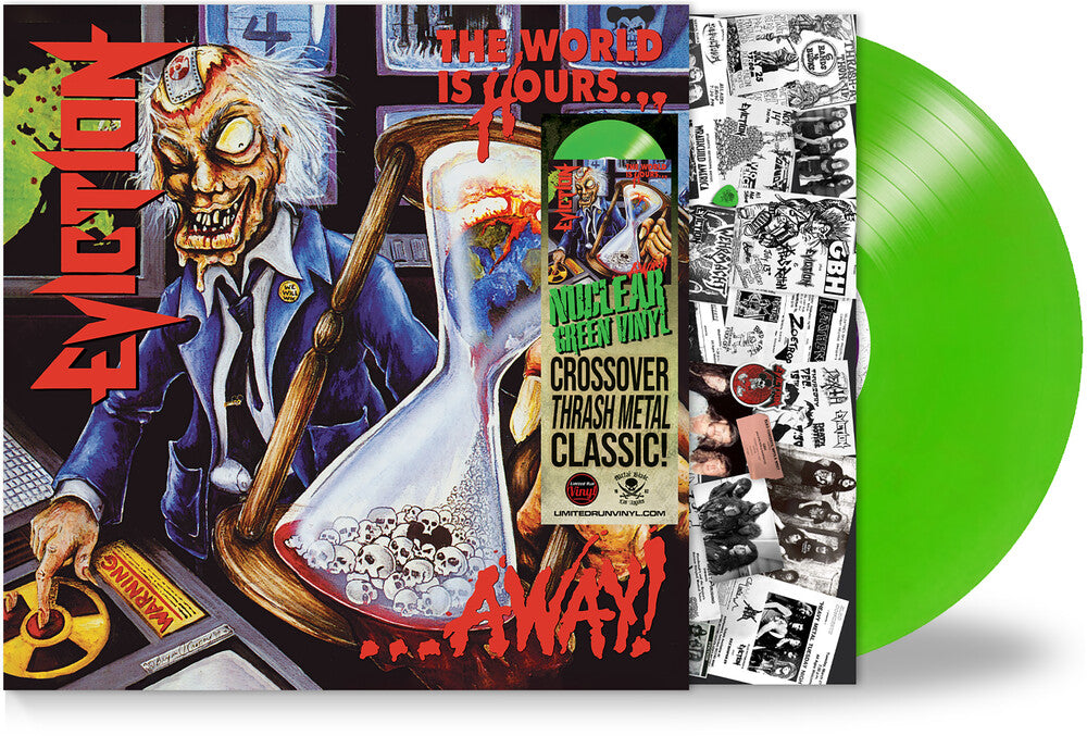 Eviction- World Is Hours Away - Green [Colored Vinyl] (Grn) [Limited Edition] ( LP )