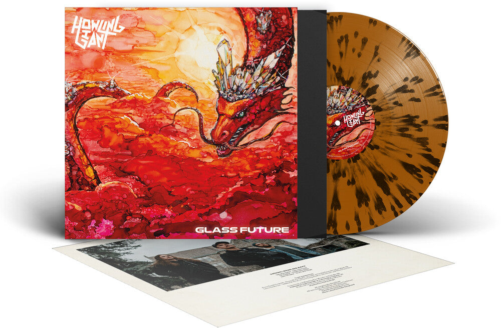 Howling Giant- Glass Future - Orange/Black (Blk) [Colored Vinyl] [Limited Edition] ( LP )