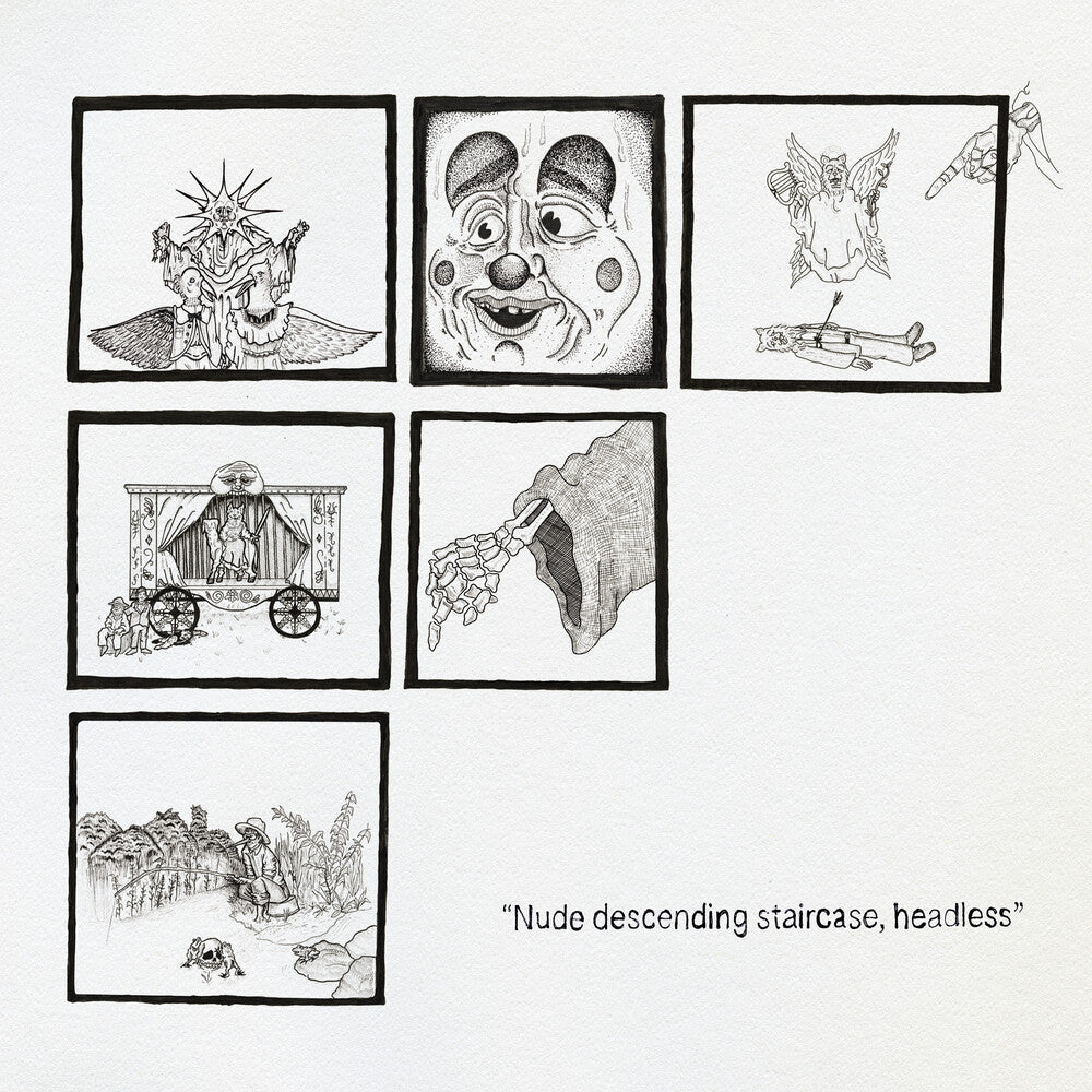 Teen Suicide- Nude Descending Staircase Headless - Gray [Colored Vinyl] ( LP )