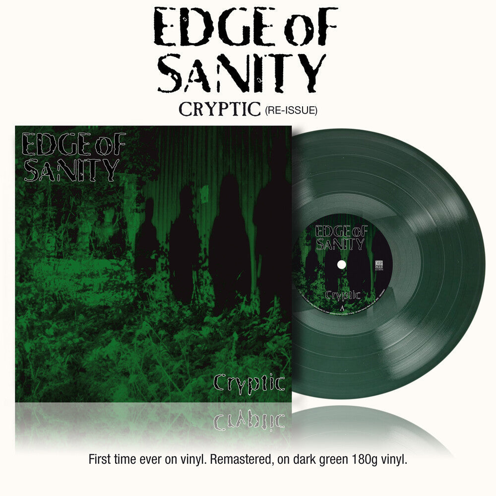 Edge Of Sanity- Cryptic [Colored Vinyl] (Grn) [180 Gram] [Reissue] ( LP )