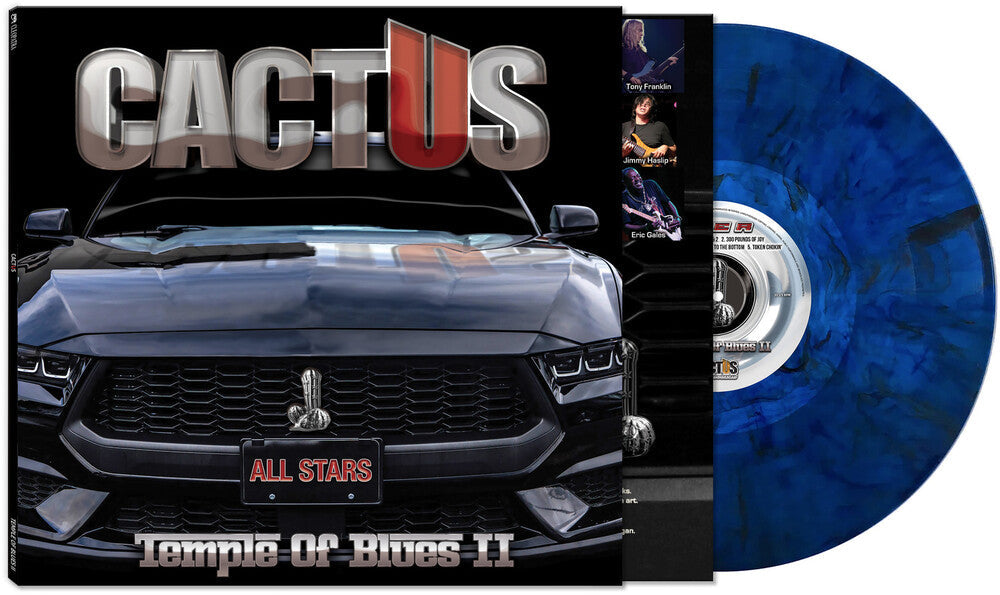Cactus- Temple of Blues II: All-Stars [Blue Marble] ( LP )