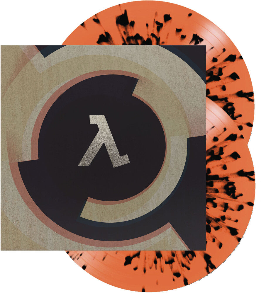 Valve- Half-Life: Alyx - O.S.T. [Indie Exclusive Orange with Black Splatter] ( LP )