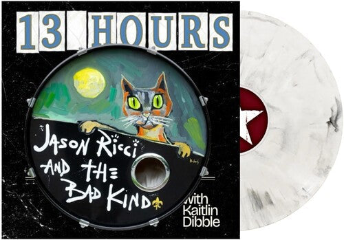 Jason Ricci & The Bad Kind: 13 Hours (White Marble Vinyl) { Record }