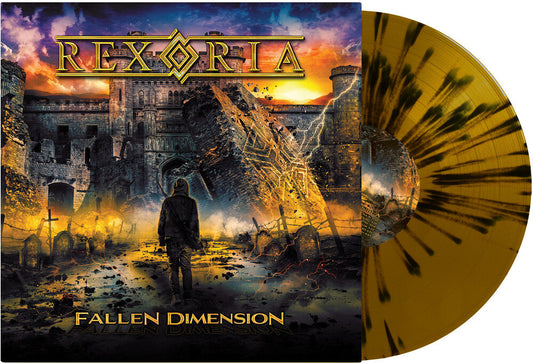 REXORIA- Fallen Dimension - Gold/Black (Blk) [Colored Vinyl] (Gol) ( LP )