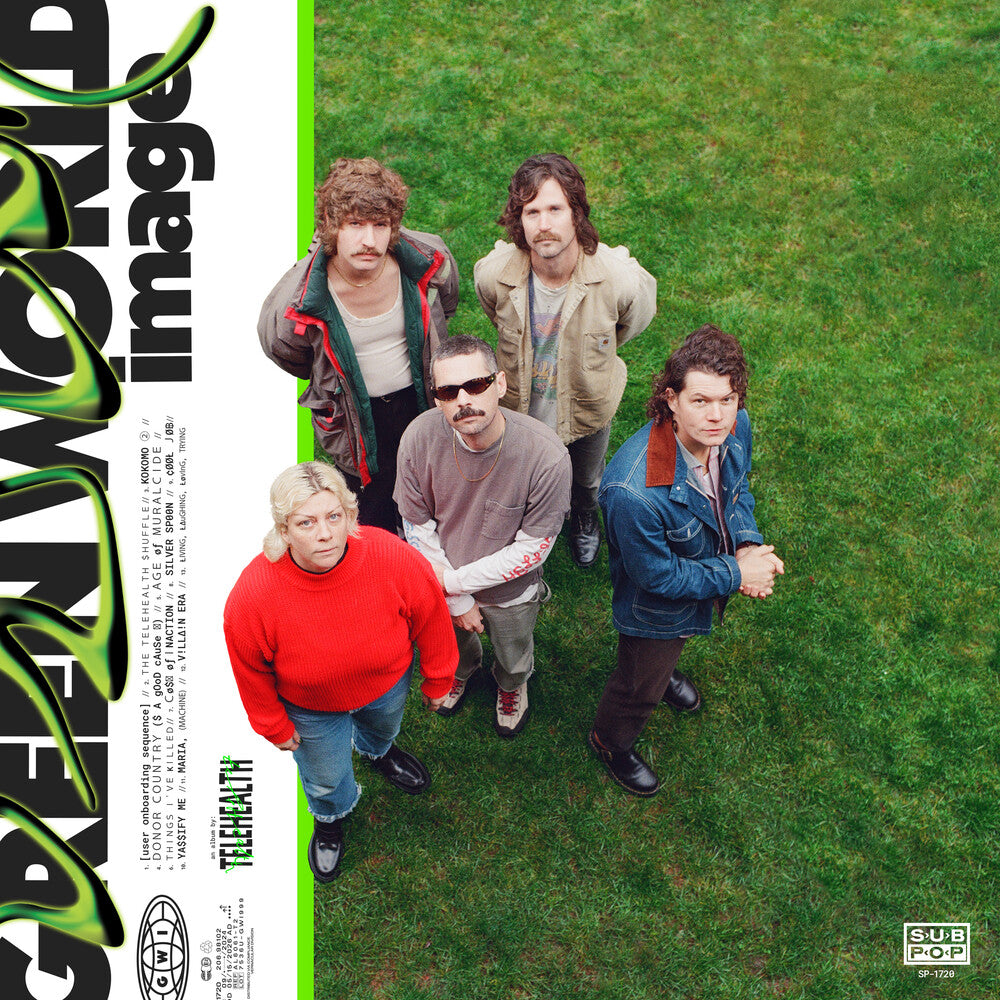 Telehealth- Green World Image [Colored Vinyl] ( LP )