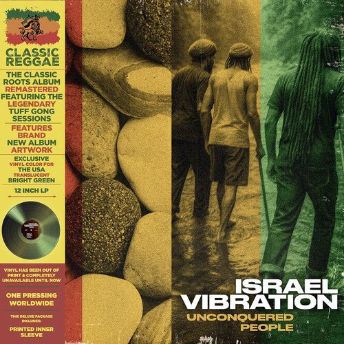 Israel Vibration: Unconquered People - Green - VINYL