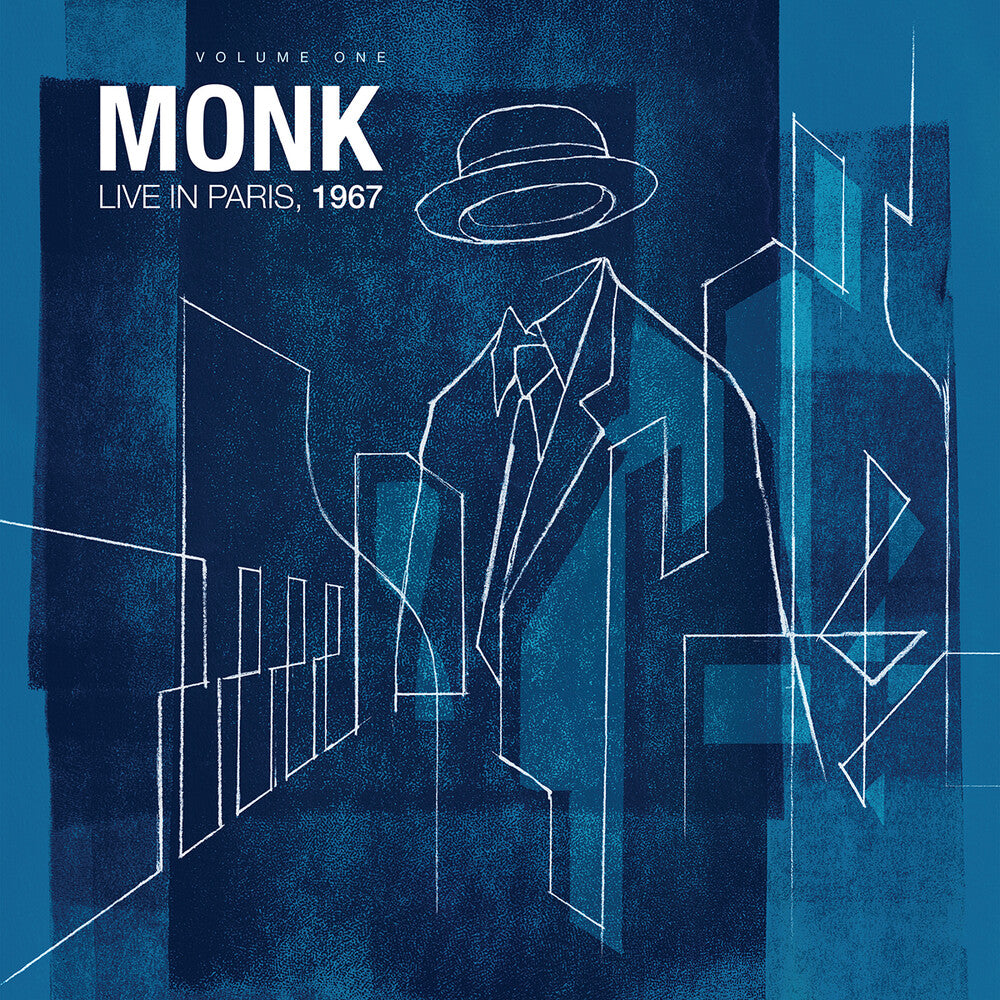 Thelonious Monk- Monk Live In Paris, 1967, Volume One [Blue 180 Gram] ( LP )