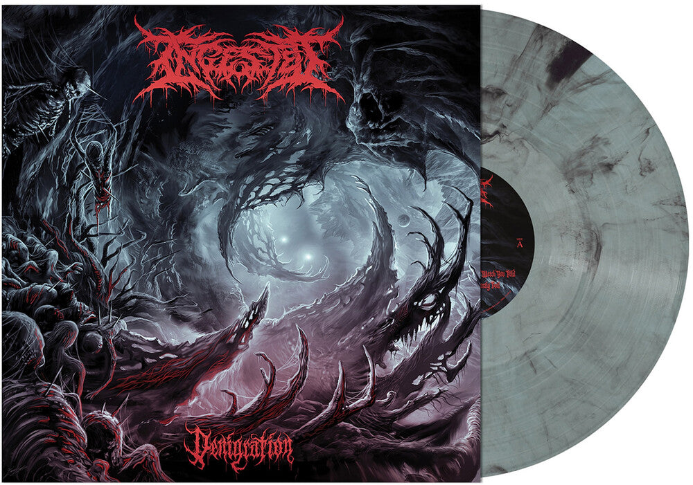 Ingested- Denigration [Electric Blue Smoke] ( LP )