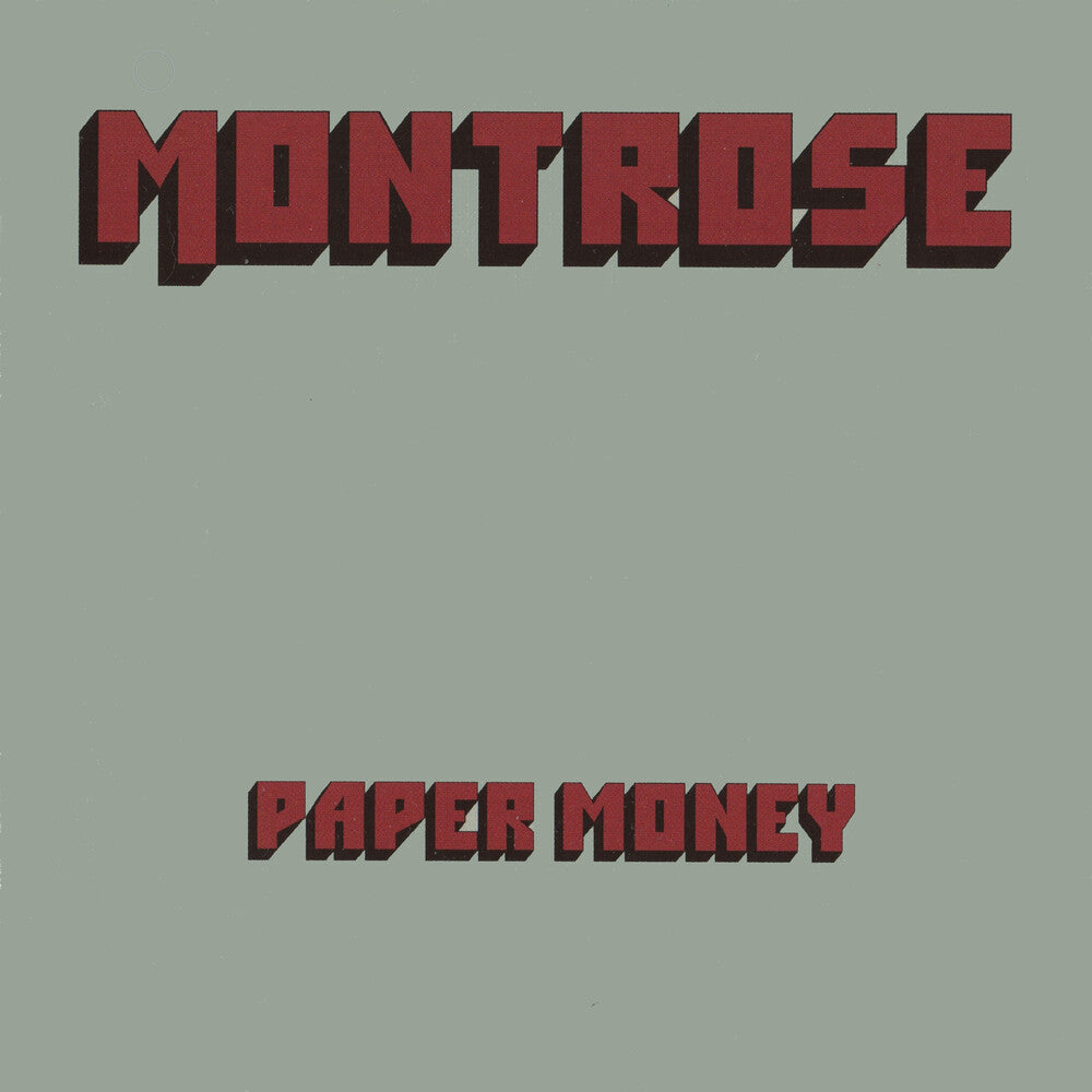 Montrose- Paper Money Featuring Sammy Hagar [Clear Vinyl] (Red) ( LP )