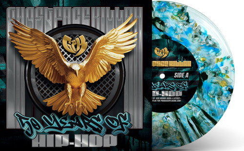 Ghostface Killah: 50 Years Of Hip-Hop - Limited Deluxe Edition Blue Black & Yellow Lagoon Vinyl - 7-INCH SINGLE