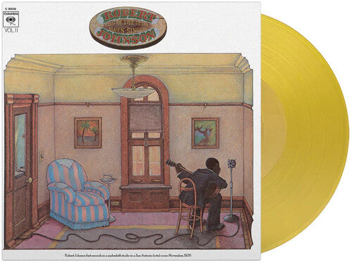 Robert Johnson: King Of The Delta Blue Singers Volume 2 - Limited 180-Gram Translucent Yellow Colored Vinyl { Record }