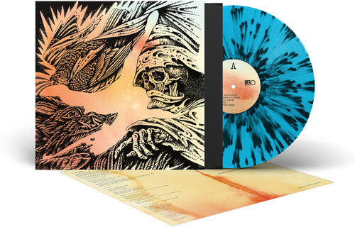 The Heavy Eyes: Focus - Transparent Blue with Black Splatter - VINYL