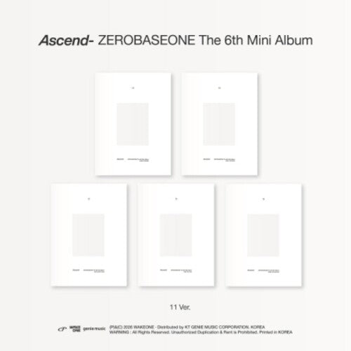 Zerobaseone: Ascend - 11 Version - CD