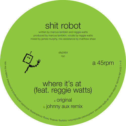 Shit Robot: Where It's at (Feat. Reggie Watts) { Record }