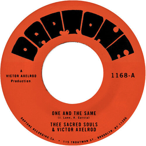 Thee Sacred Souls: One and the Same B/W Same Difference - 7-INCH SINGLE