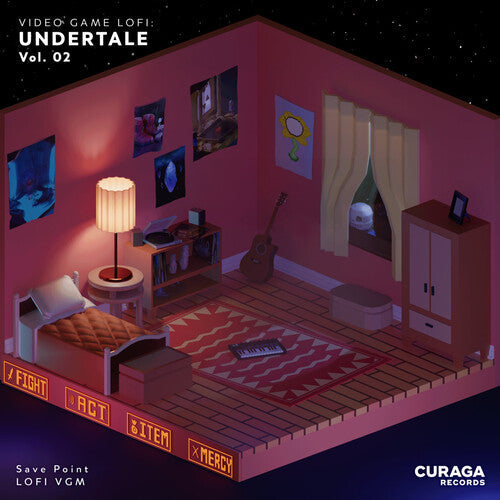 Save Point: Video Game Lofi: Undertale Vol. 2 (Original Soundtrack) - VINYL