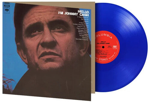 Johnny Cash: Hello I'm Johnny Cash - Limited Gatefold 180-Gram Blue Colored Vinyl { Record }