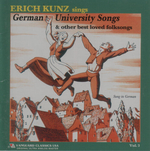 Erich Kunz: German University Songs-Vol. 3 - COMPACT DISCS