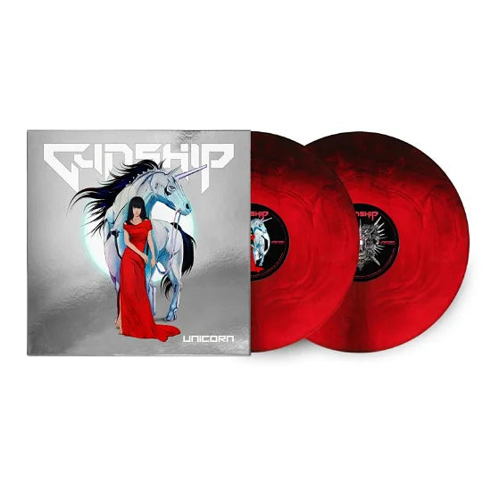 Gunship- Unicorn (Blood & Chrome Edition) (Indie Exclusive Vinyl) ( LP )