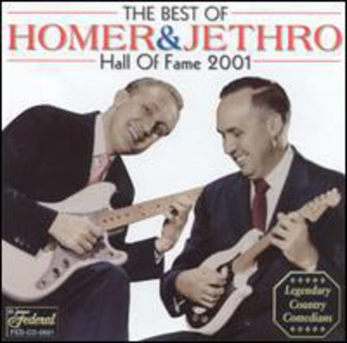 Homer & Jethro: The Best Of: Hall Of Fame 2001 - COMPACT DISCS