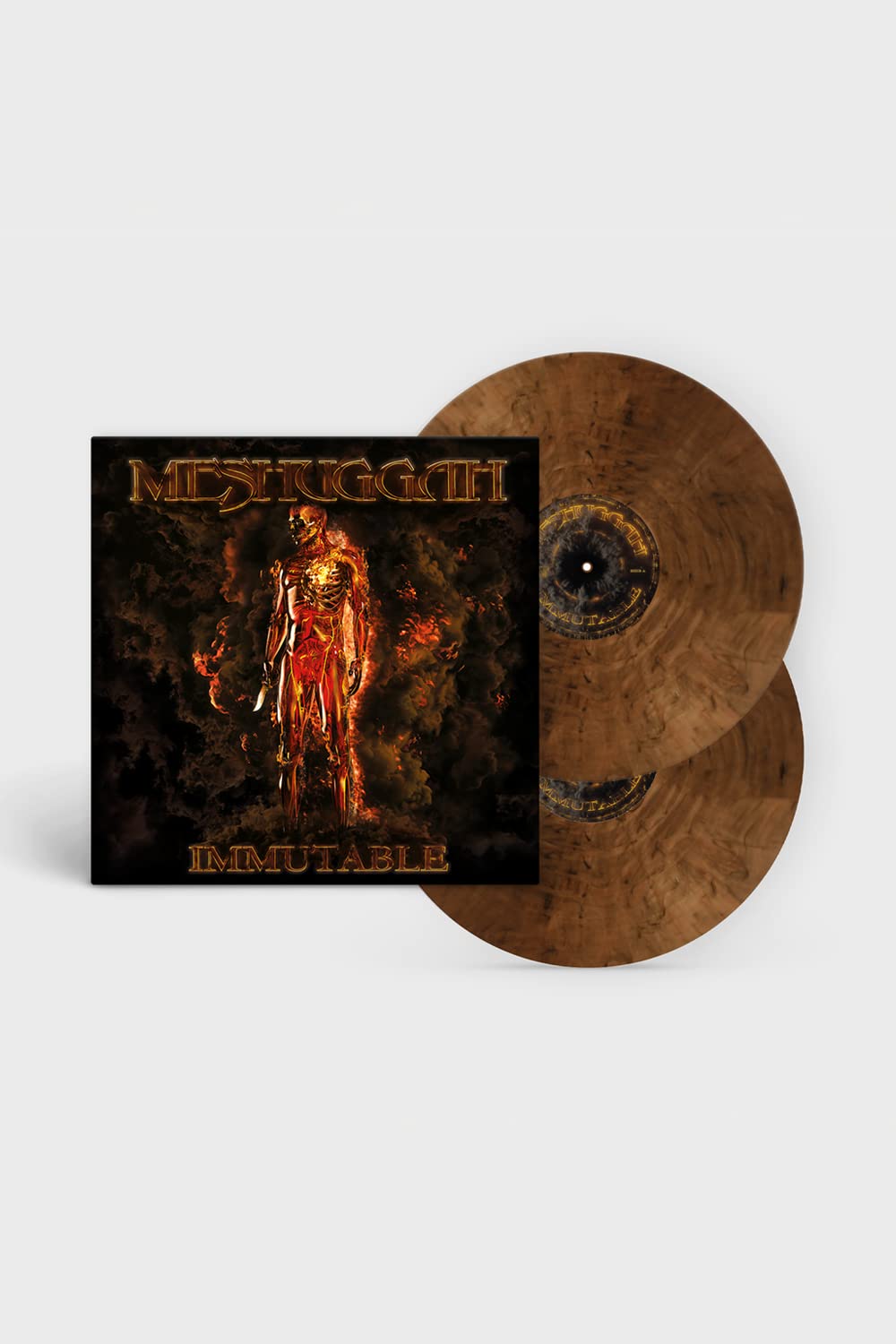 Meshuggah: Immutable [Limited UK Exclusive on Clear, Red & Black Marble Colored Vinyl] - VINYL