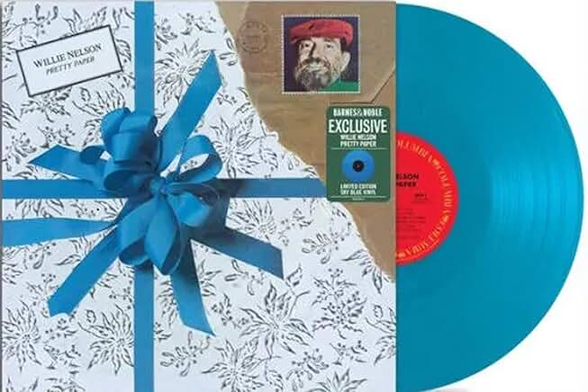 Willie Nelson- Pretty Paper Blue Sky ( LP )