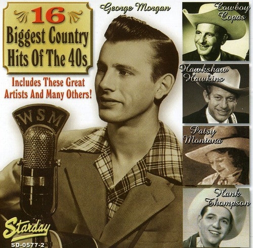 Various Artists: 16 Biggest Country Hits 1940's / Various - COMPACT DISCS
