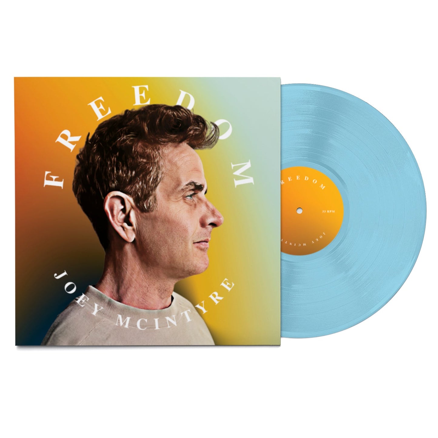 Joey McIntyre- Freedom (Baby Blue Vinyl) ( LP )