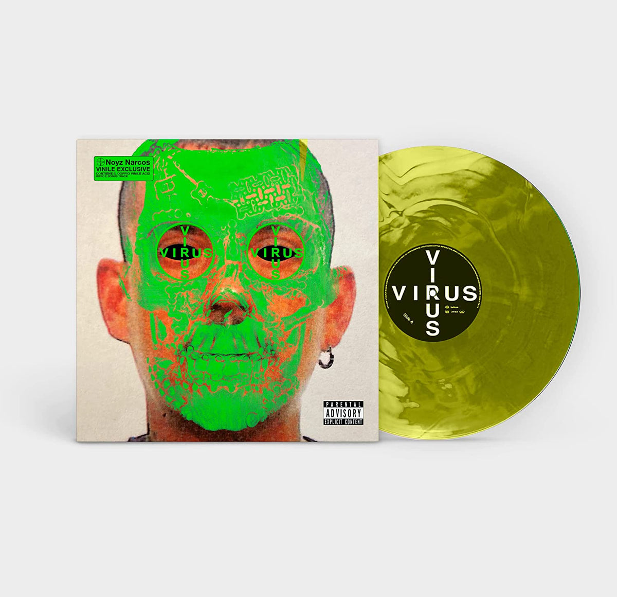 Noyz Narcos: Virus ['Marble Pandemic Yellow' Colored Vinyl] { Record }