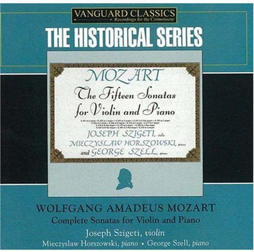 Joseph Szigeti: Complete Sonatas for Violin & Piano - COMPACT DISCS