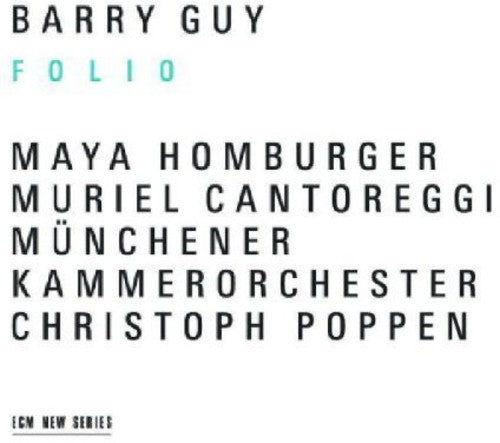 Barry Guy: Folio - COMPACT DISCS