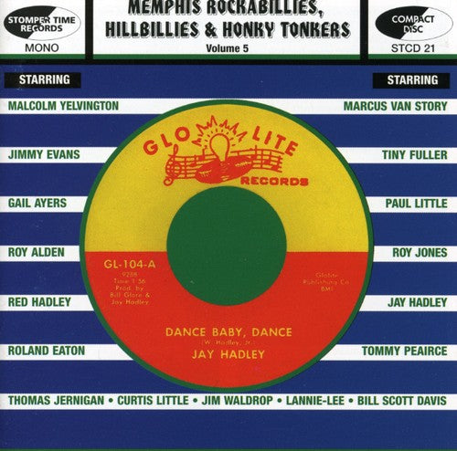 Various Artists: Memphis Rockabillies Hillbillies and Honky Tonkers - COMPACT DISCS