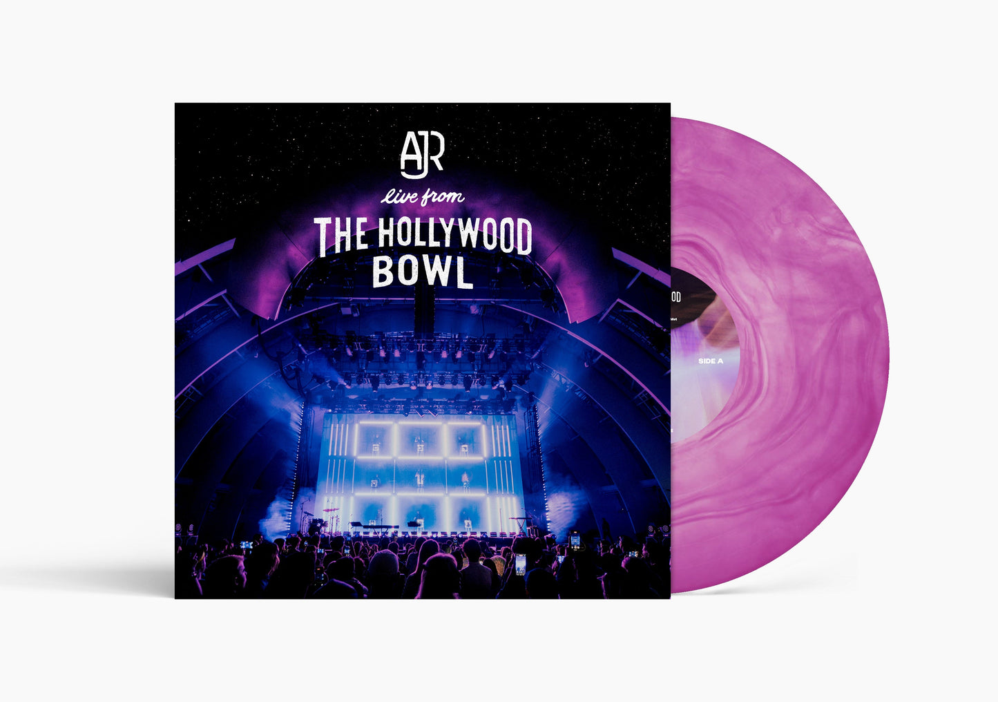 AJR- Live From The Hollywood Bowl [Translucent Galaxy Pink/White 2 LP] ( LP )