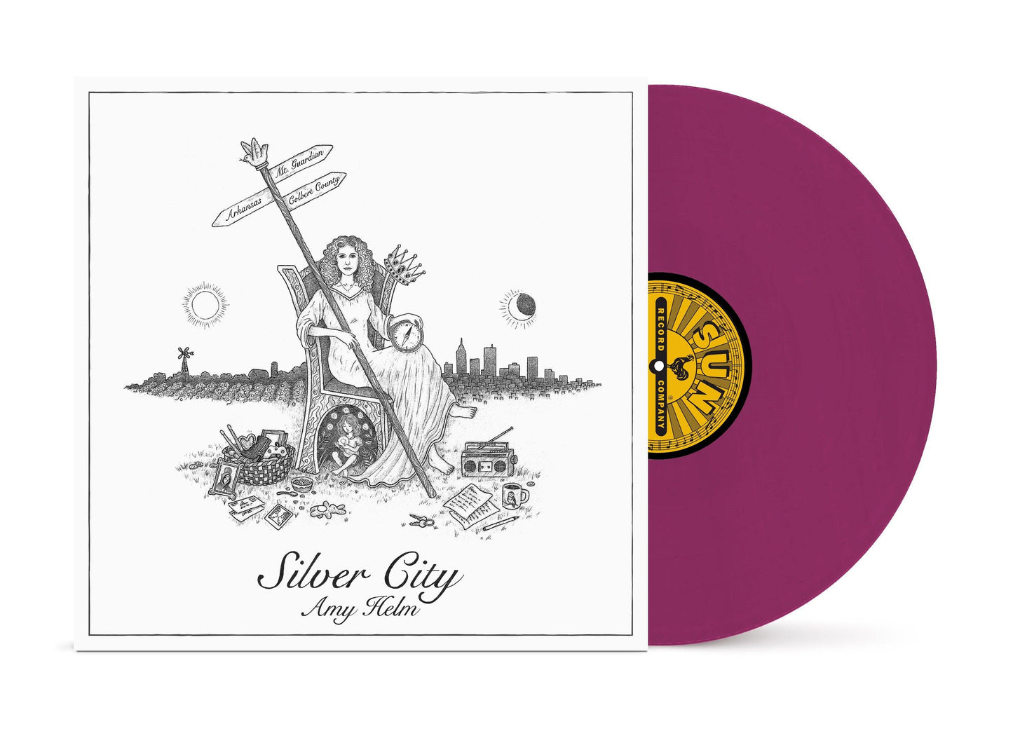 Amy Helm- Silver City [Purple LP] ( LP )