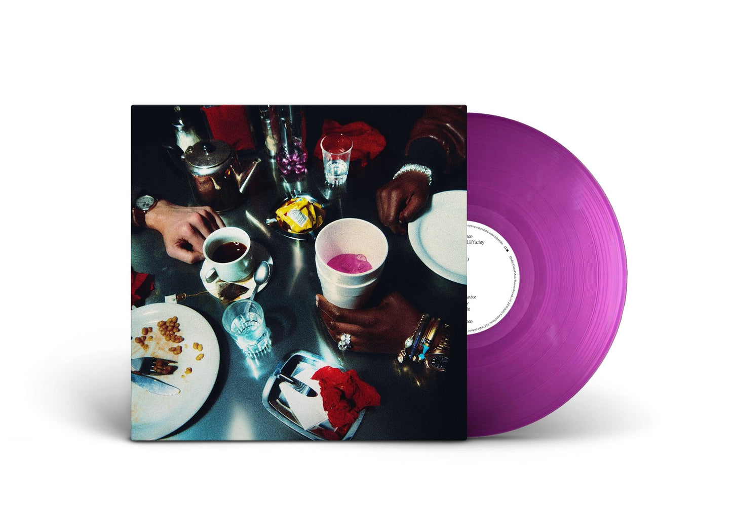 James Blake/Lil Yachty- Bad Cameo [Royal Magenta LP] (Indie Exclusive Vinyl) ( LP )