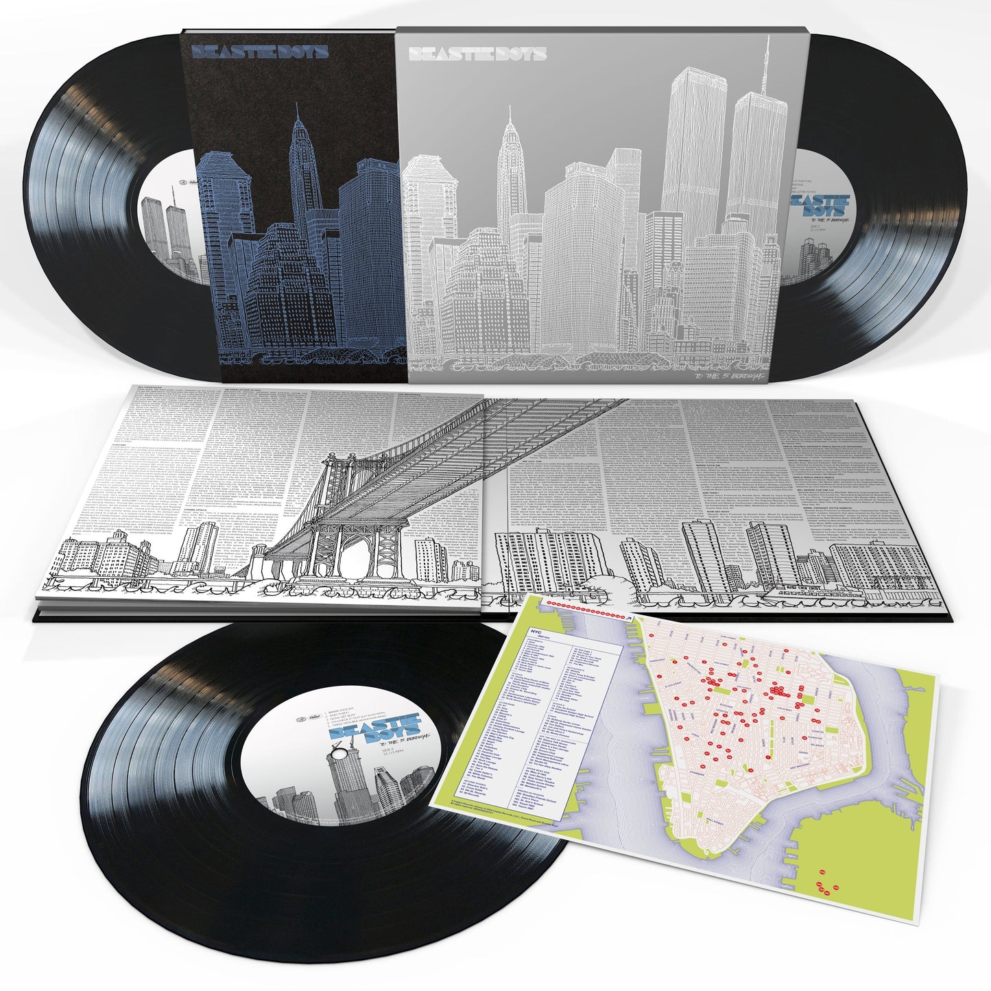 Beastie Boys- To The 5 Boroughs (3LP Deluxe Edition) (DAMAGED) ( LP )
