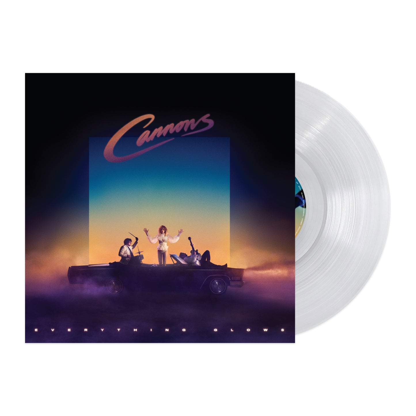 Cannons- Everything Glows (Clear Vinyl) ( LP )